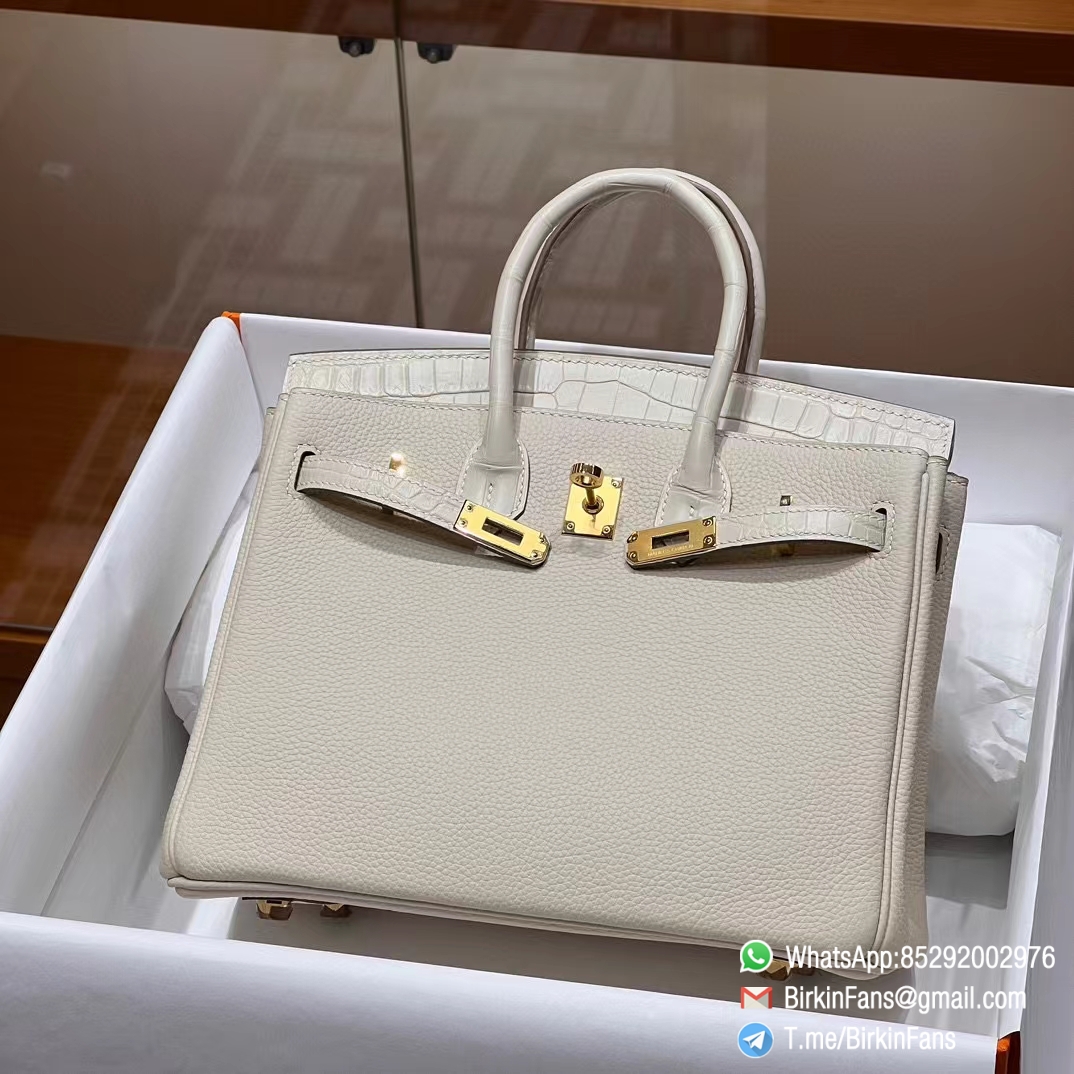 Best Clone Hermes Birkin Touch Bag 25cm Craie 10 Togo Leather Croco Skin Flap Gold Hardware 3 Best Clone Hermes Birkin Touch Bag 25cm Craie 10 Togo Leather Croco Skin Flap Gold Hardware 3