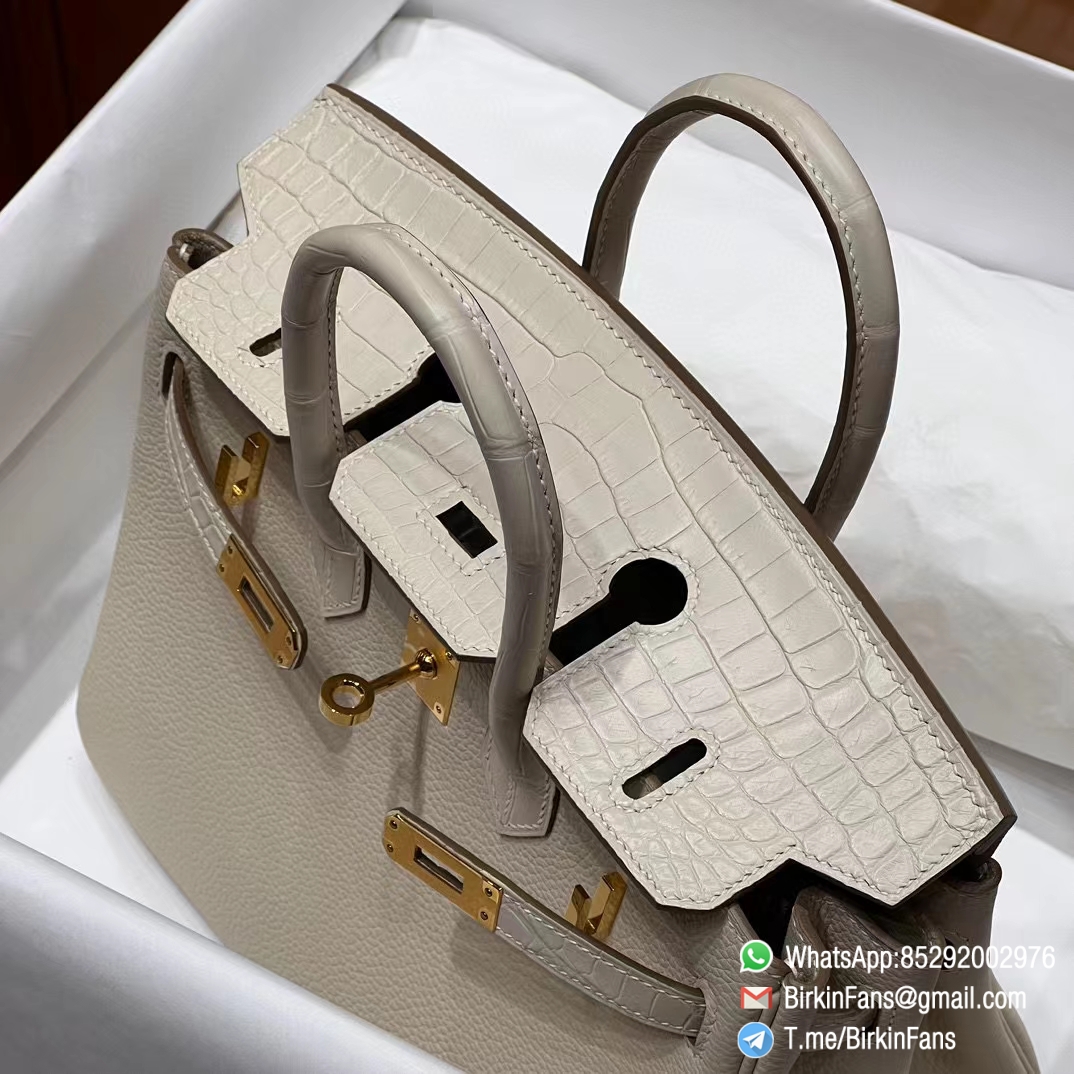 Best Clone Hermes Birkin Touch Bag 25cm Craie 10 Togo Leather Croco Skin Flap Gold Hardware 4 Best Clone Hermes Birkin Touch Bag 25cm Craie 10 Togo Leather Croco Skin Flap Gold Hardware 4