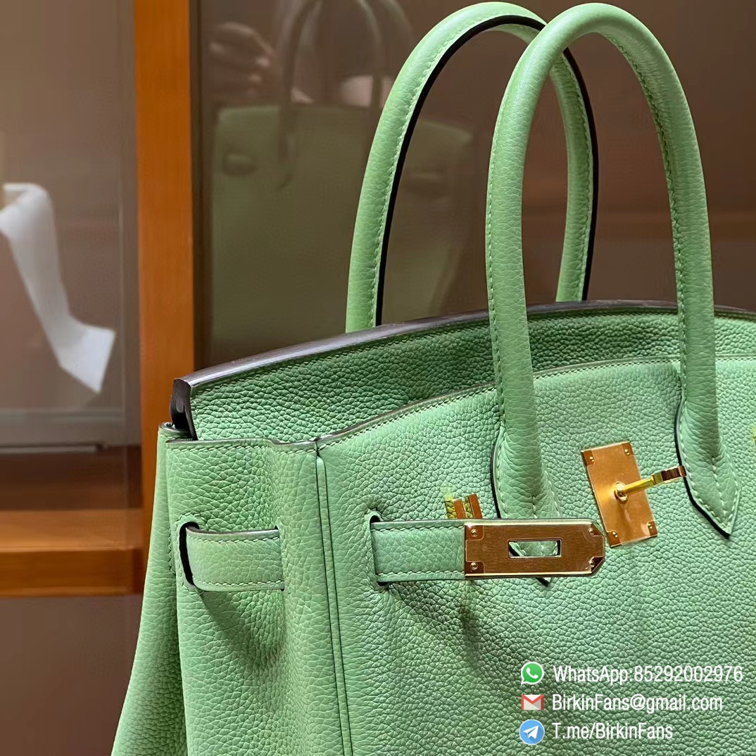 Best Replica Hermes Bags Birkin 25cm Menthe 6W Togo Leather Gold Plaque 3 Best Replica Hermes Bags Birkin 25cm Menthe 6W Togo Leather Gold Plaque 3