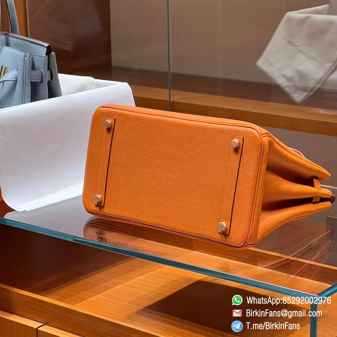 Best Replica Hermes Bags Birkin 25cm Orange Poppy 8V Togo Leather Gold Plaque 3 Best Replica Hermes Bags Birkin 25cm Orange Poppy 8V Togo Leather Gold Plaque 3