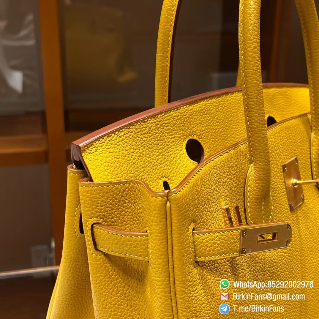 Best Replica Hermes Bags Birkin 25cm Soleil 9H Togo Leather Gold Plaque 2 Best Replica Hermes Bags Birkin 25cm Soleil 9H Togo Leather Gold Plaque 2