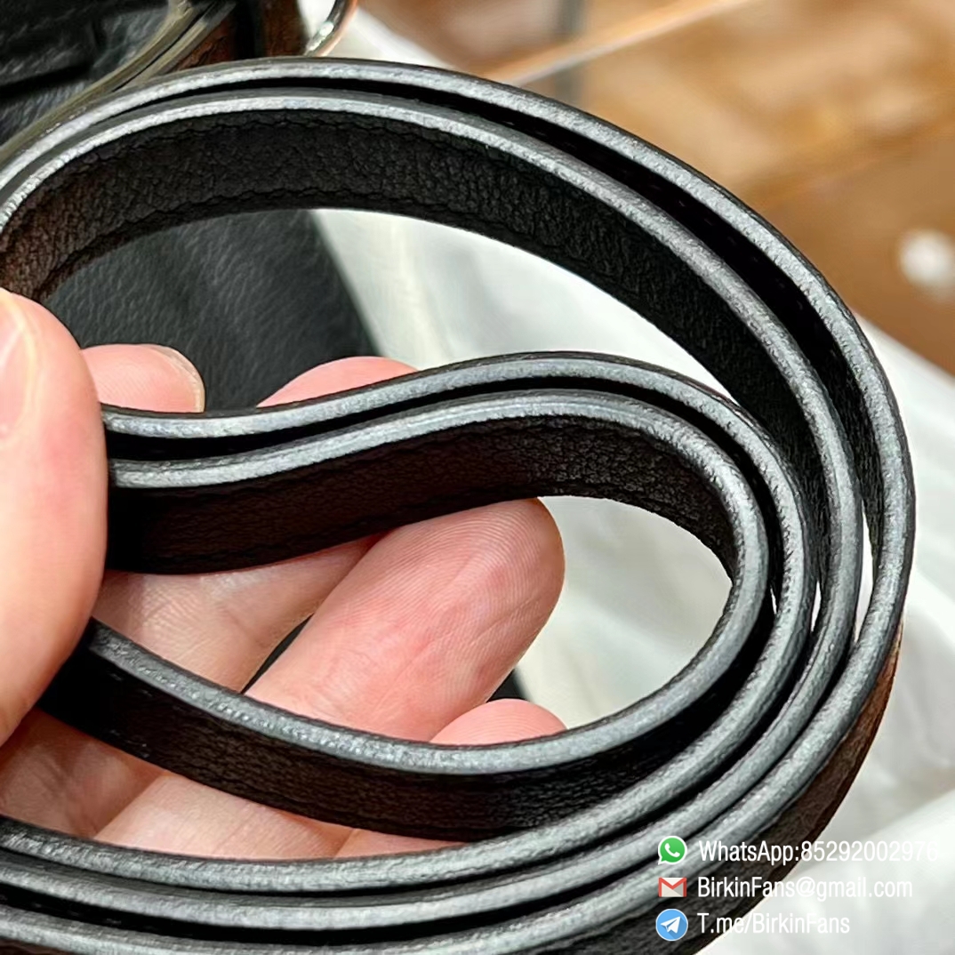 High Quality Replica Hermes Kelly Dance Bag Black Evercolor Leather Gold Hardware 8 High Quality Replica Hermes Kelly Dance Bag Black Evercolor Leather Gold Hardware 8