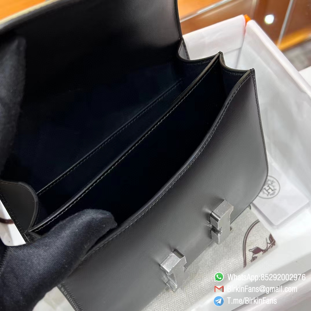 Best Replica Hermes Bags Constance Mini Bag 18cm Black Nior 89 Box Leather Silver Hardware 3 Best Replica Hermes Bags Constance Mini Bag 18cm Black Nior 89 Box Leather Silver Hardware 3