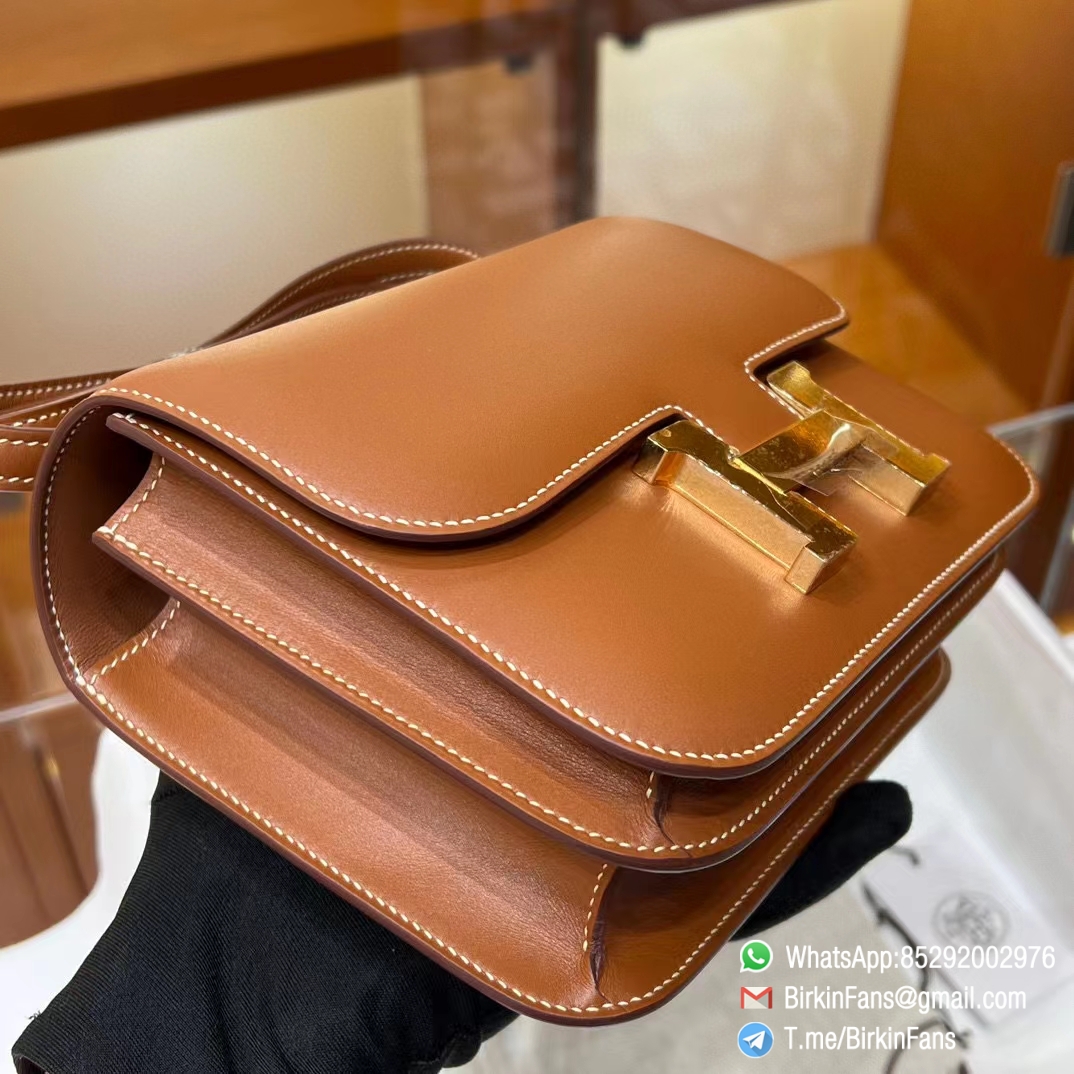 Best Replica Hermes Bags Constance Mini Bag 18cm Brown Gold 37 Box Leather Gold Hardware 2 Best Replica Hermes Bags Constance Mini Bag 18cm Brown Gold 37 Box Leather Gold Hardware 2